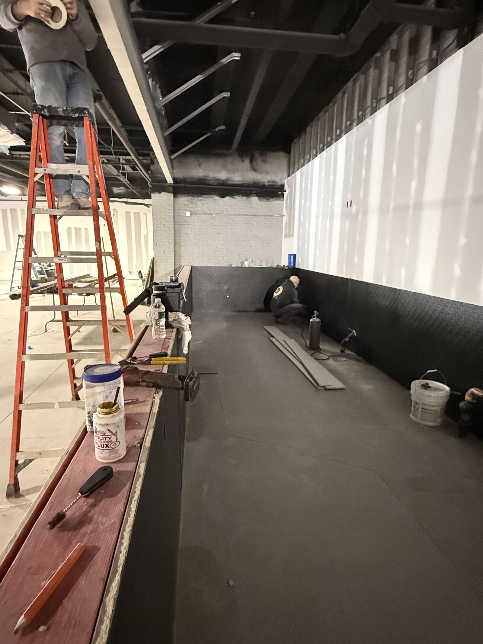 New construction plumbing rough-in by Kiley Plumbing in Metrowest MA